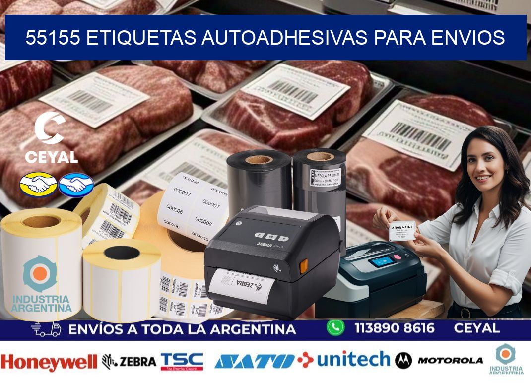 55155 etiquetas autoadhesivas para envios