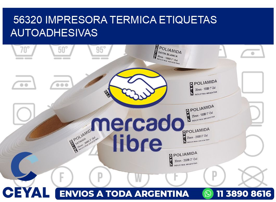 56320 Impresora termica etiquetas autoadhesivas