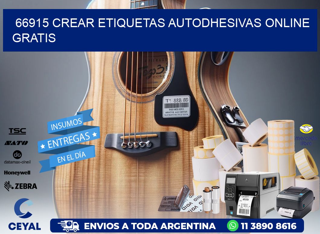 66915 Crear etiquetas autodhesivas online gratis