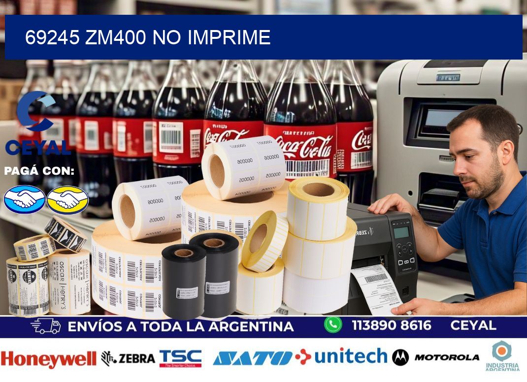 69245 ZM400 no imprime