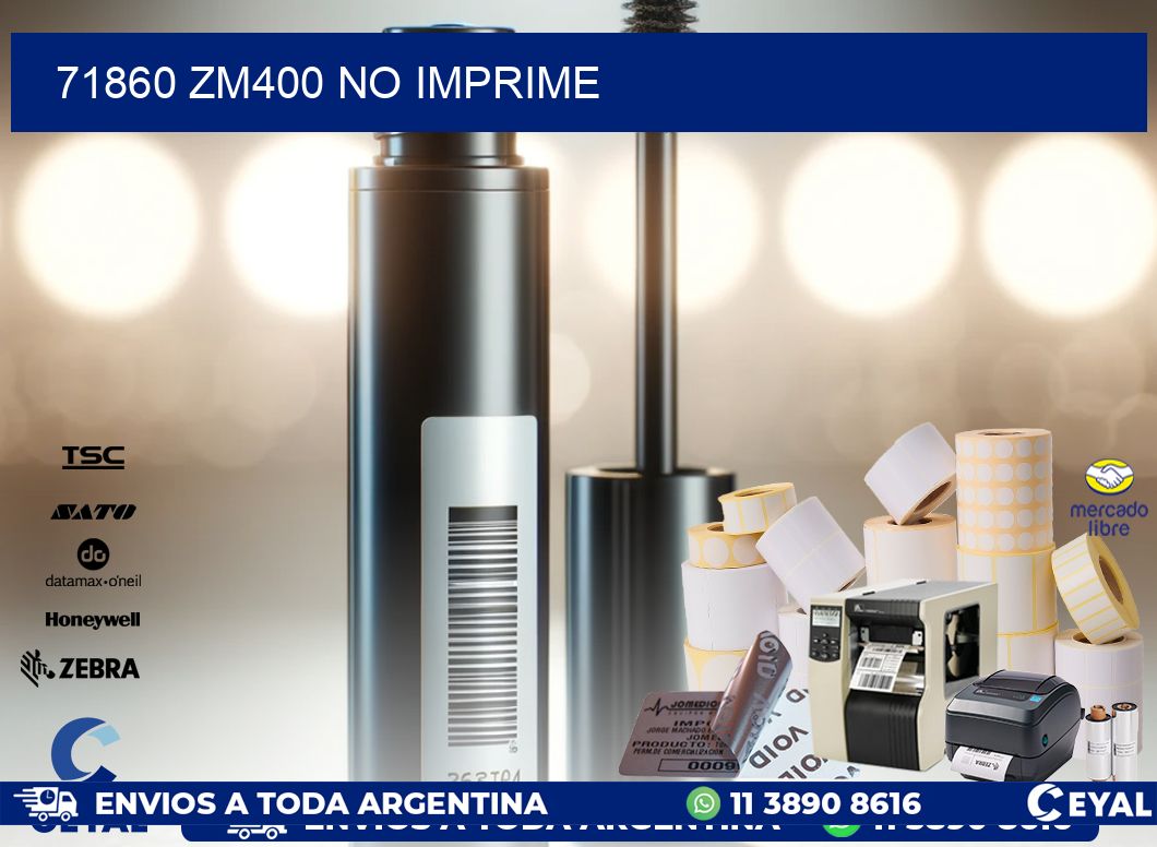 71860 ZM400 no imprime