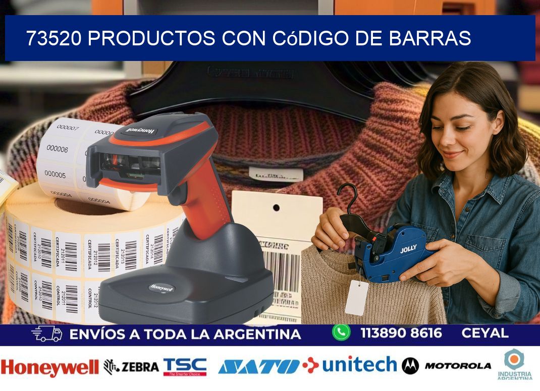 73520 Productos con código de barras