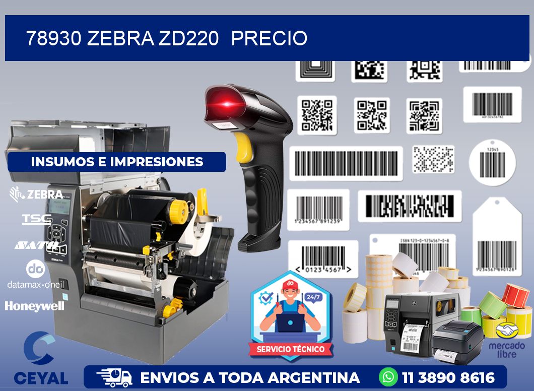 78930 Zebra ZD220  precio