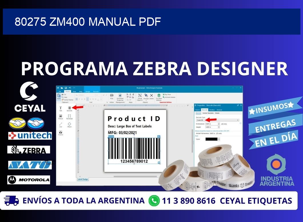 80275 ZM400 manual PDF
