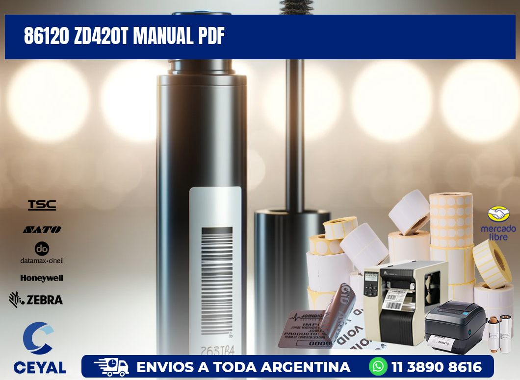 86120 ZD420t manual PDF