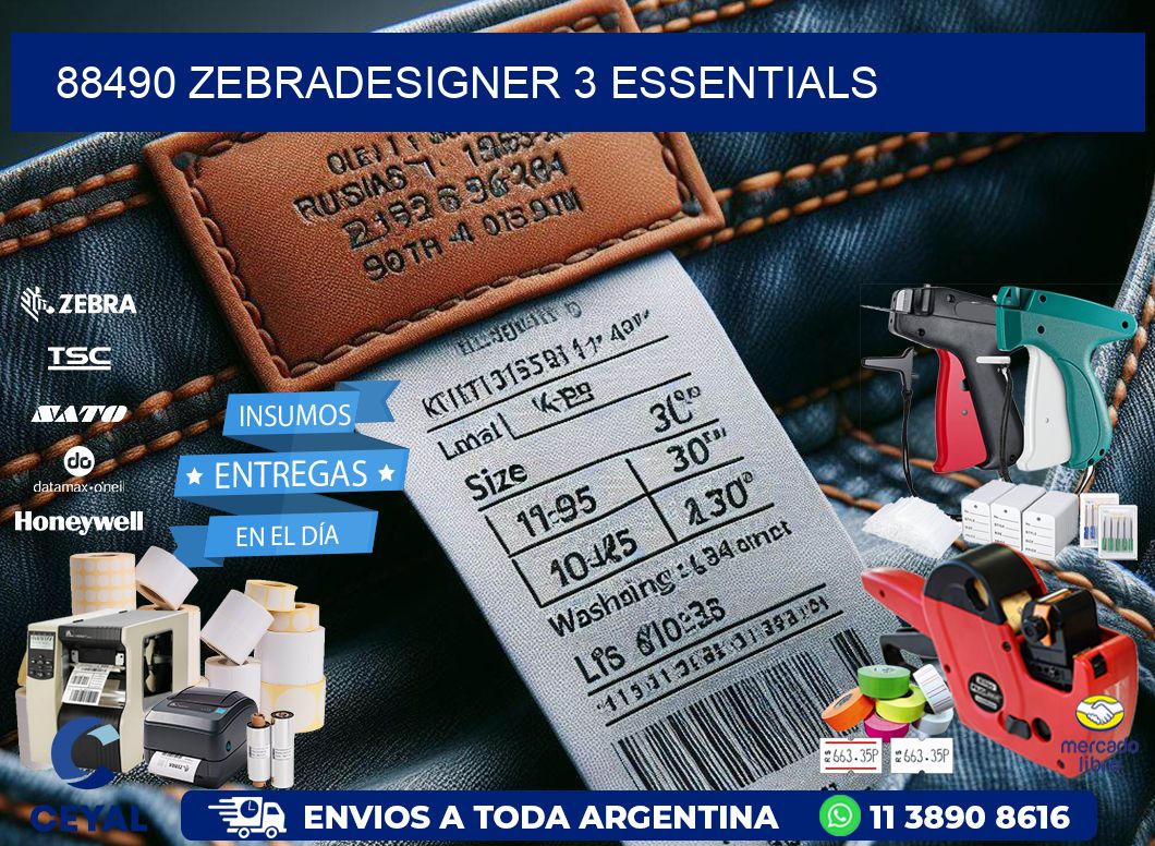 88490 ZebraDesigner 3 Essentials