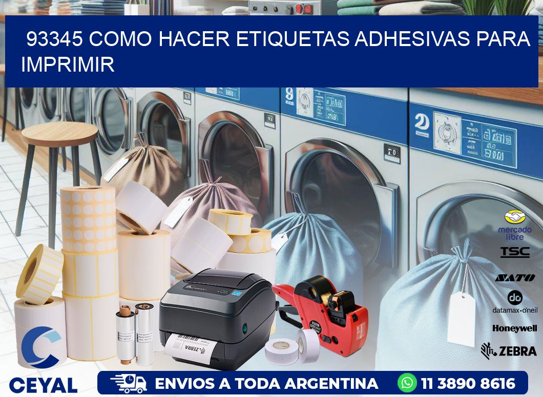 93345 Como hacer etiquetas adhesivas para imprimir