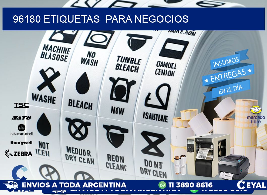 96180 etiquetas  para negocios