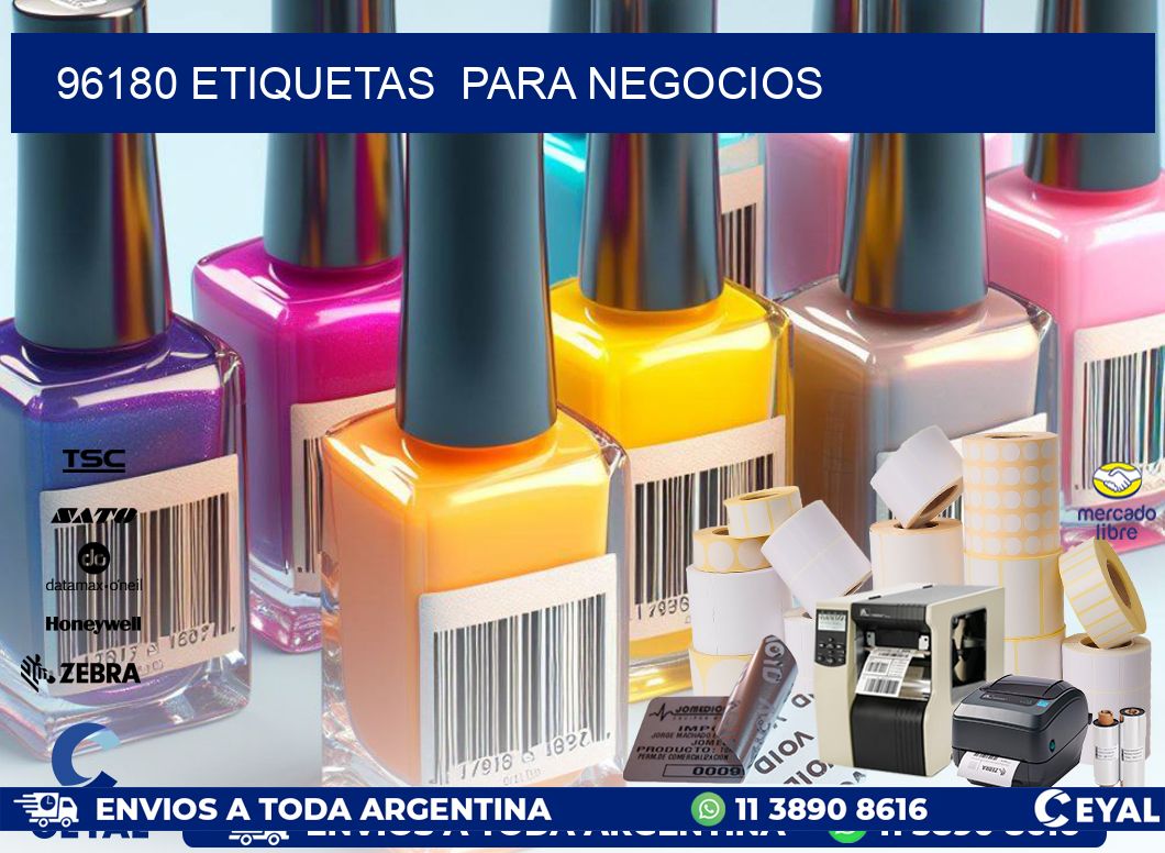 96180 etiquetas  para negocios