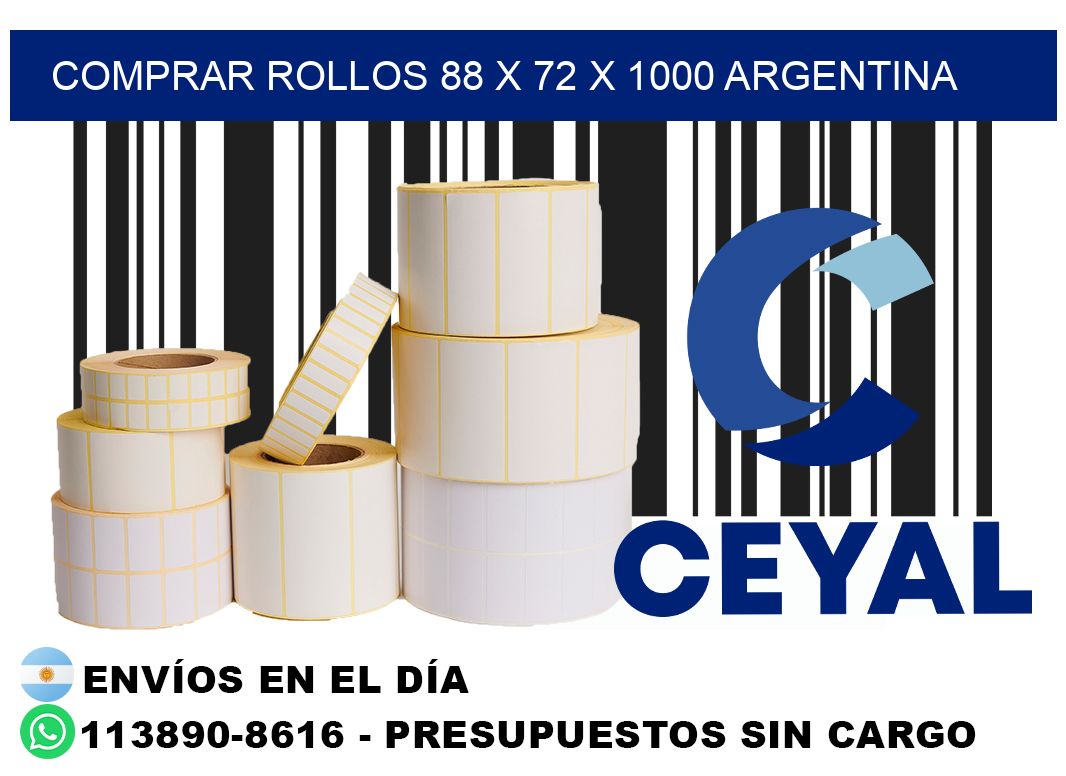 Comprar Rollos 88 x 72 x 1000 argentina