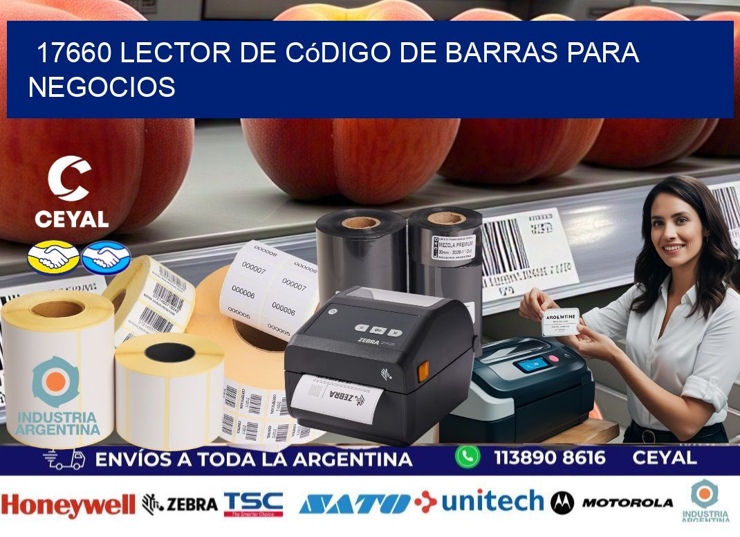 17660 Lector de código de barras para negocios