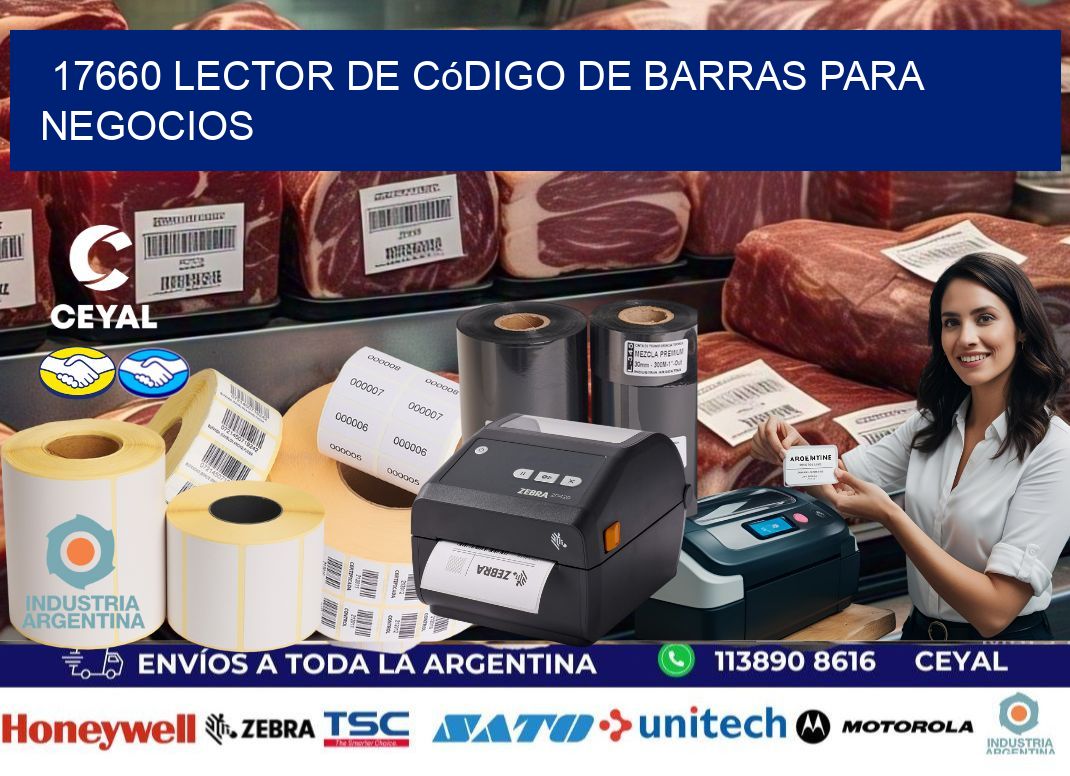 17660 Lector de código de barras para negocios