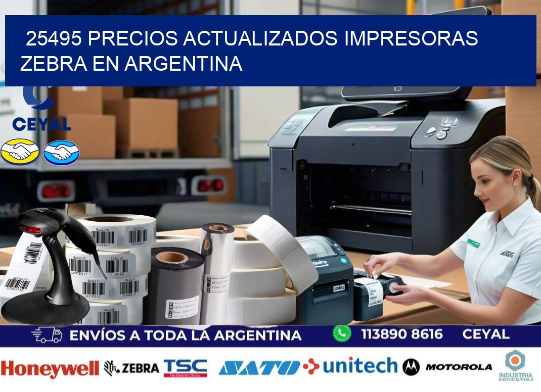 25495 precios actualizados impresoras zebra en argentina
