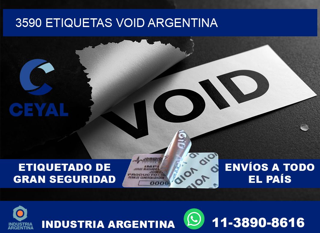 3590 etiquetas void argentina