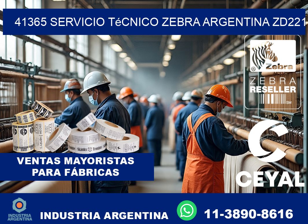 41365 servicio técnico zebra argentina ZD221