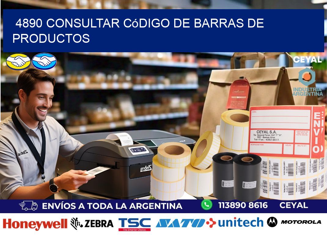 4890 Consultar código de barras de productos