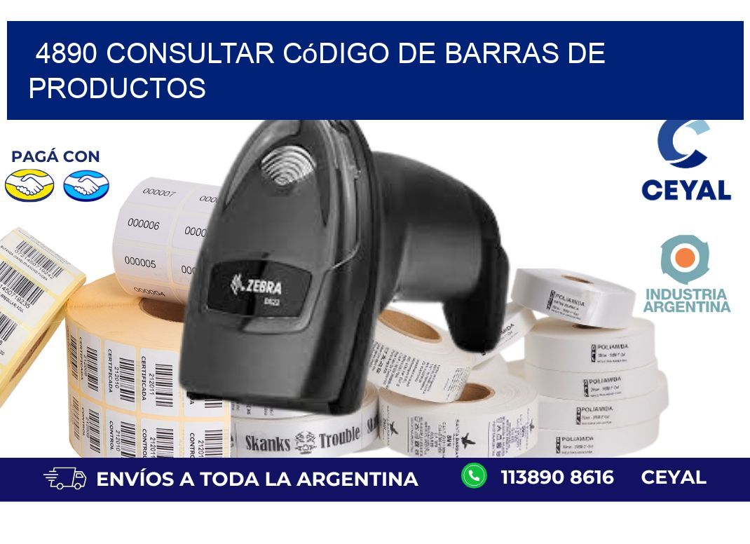 4890 Consultar código de barras de productos