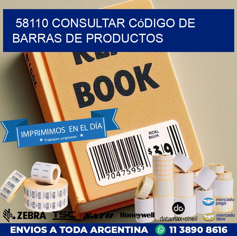 58110 Consultar código de barras de productos