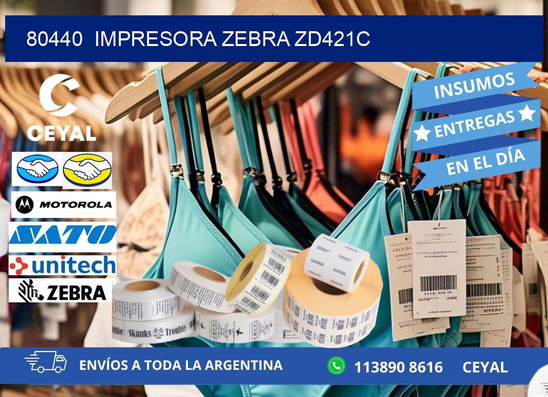 80440 Impresora Zebra zd421c