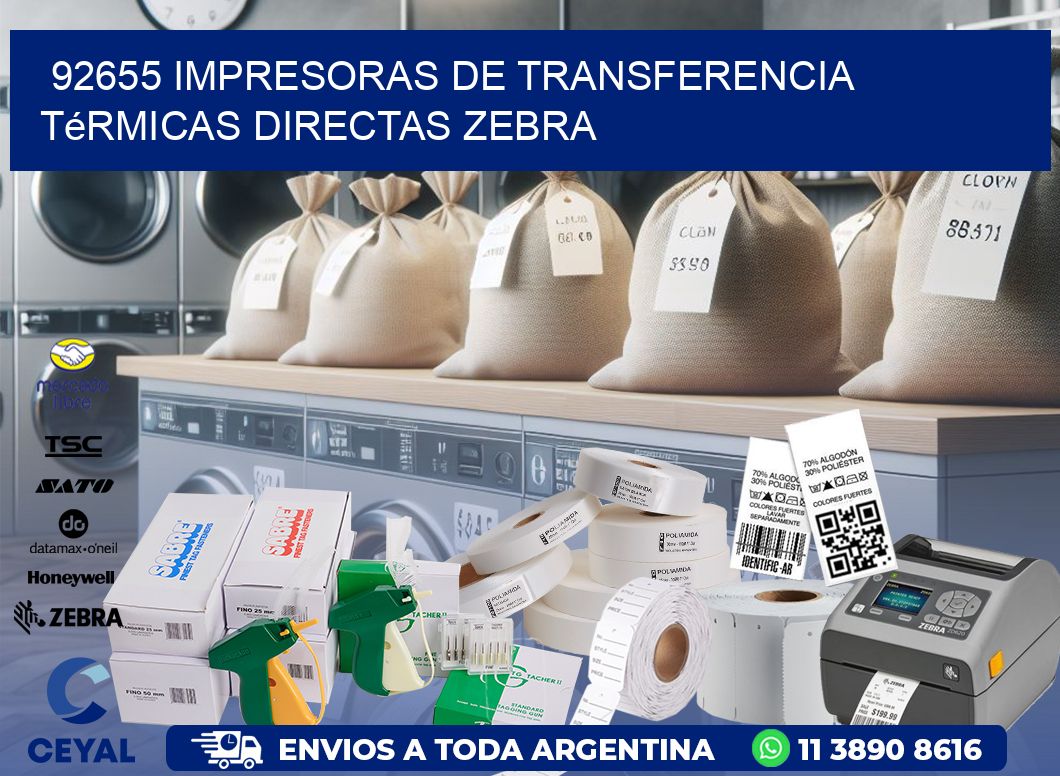 92655 impresoras de Transferencia  térmicas directas zebra